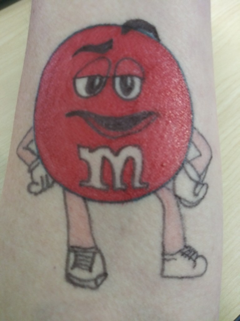 Red m&m