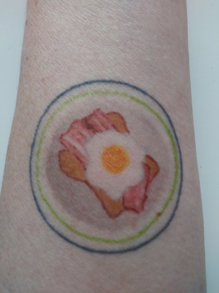 Bacon and Eggs on Toast